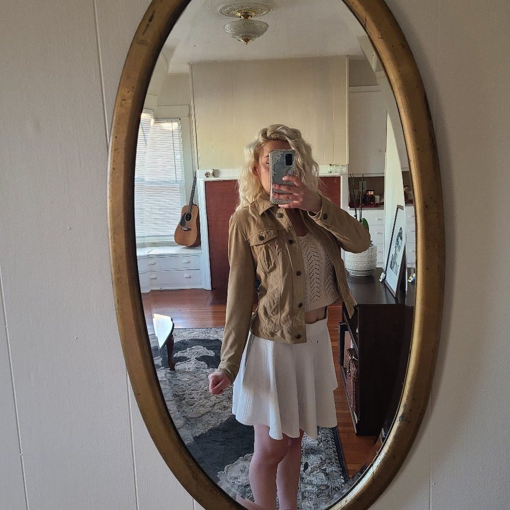 Eddie Bauer Seattle Suede Leather Jacket